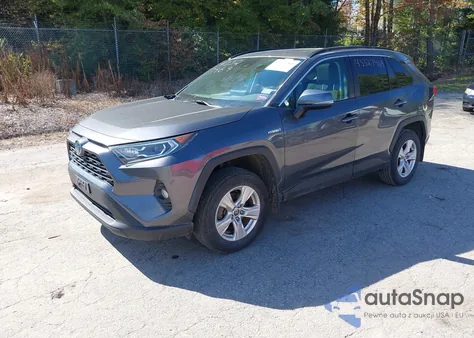 2021 Toyota Rav4 Hybrid Xle из США, поврежденный, VIN 4T3RWRFV8MU044620